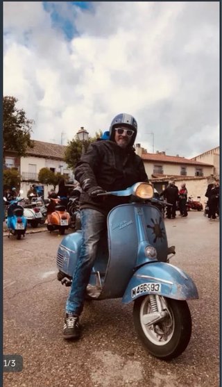 Vespa 150 Sprint 1966 Azul