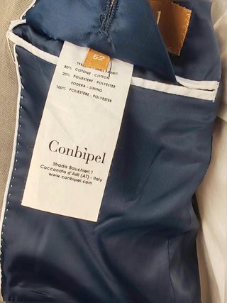 Conbipel Completo Abito elegante Grigio Taglia 52