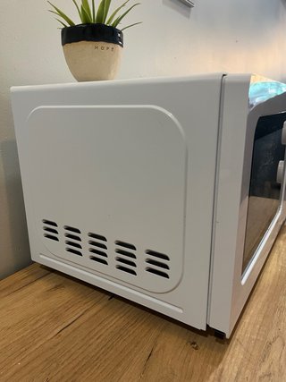 Microondas Aro Blanco