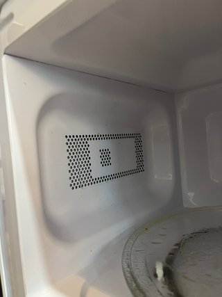 Microondas Aro Blanco