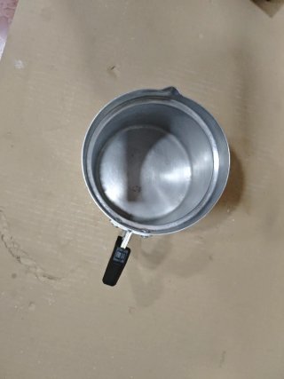 Hervidor Leche Aluminio Vintage