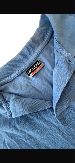 Polo Kappa vintage blu