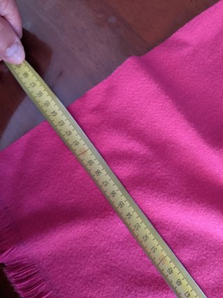 Sciarpa maxi Ruyisa arancione e rosa