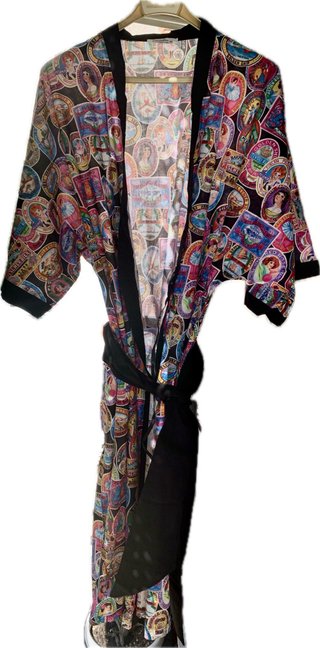 Vestaglia Kimono La Castellana Anni '80