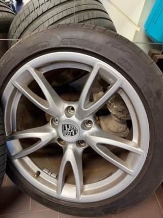 Llantas Porsche Originales con Neumáticos Michelin