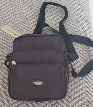 Bolso Bandolera Hombre Negro
