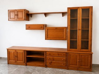Conjunto Muebles Salón Madera