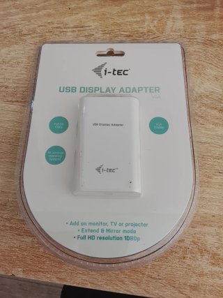 Adaptador USB a VGA i-tec Full HD 1080p