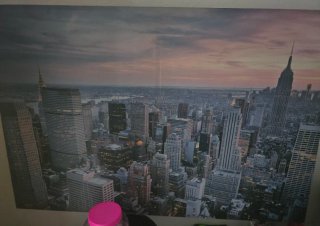 Cuadro New York Skyline Atardecer