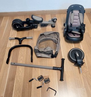 Triciclo BEBE Evolutivo 8 en 1 ALUMA, KikkaBoo