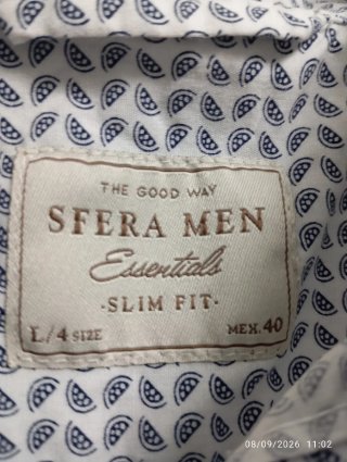 Camisa de hombre con estampado