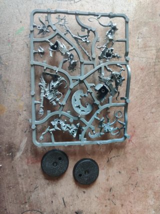 Vidente Gris e Ingeniero Skaven AOS Warhammer