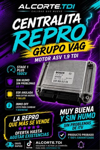 Centralita Repro Grupo VAG ASV 1.9 TDI