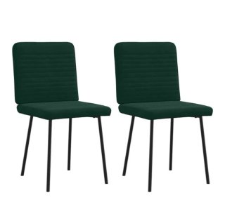 Juego de 2 Sillas Verdes