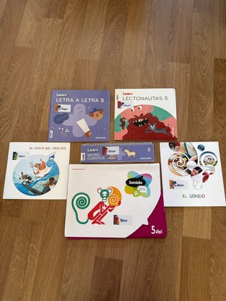 Libros santillana sonidos 5años