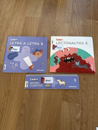 Libros santillana sonidos 5años