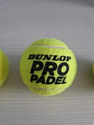 3 Pelotas de Pádel Dunlop Pro