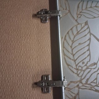 TRES puertas Cristal Besta Ikea Diseño Hojas