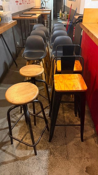 Bancos altos para bar