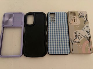 Lote 4 fundas Xiaomi Redmi Note 11 S
