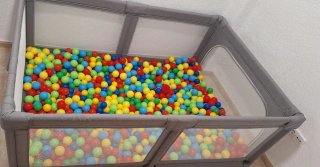 Parque de bolas infantil