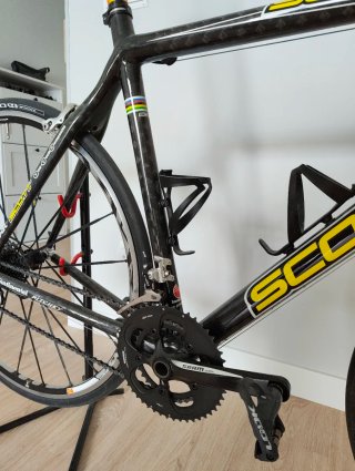 Bici Carretera carbono, Scott CR1 Saunier Duval