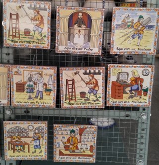 AZULEJOS PROFESIONES nuevos