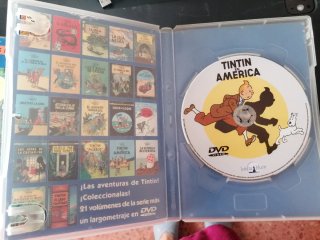 DVD Tintin en América
