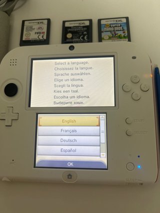 Nintendo 2DS Rosa/Bianco + Giochi