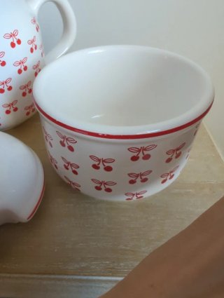 Set vintage Waechtersbach con zuccheriera e latteiera