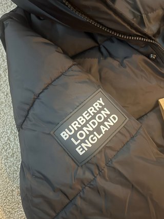 Casaco Burberry Preto