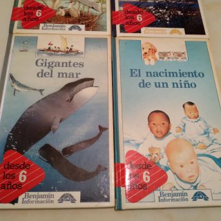 Lote 4 libros para ñiños desde los 6 años.