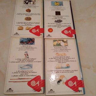 Lote 4 libros para ñiños desde los 6 años.
