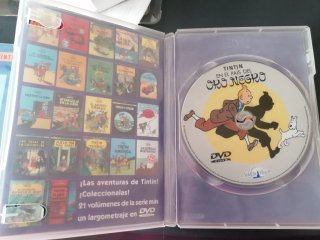 DVD Las Aventuras de Tintin: El País del Oro Negro