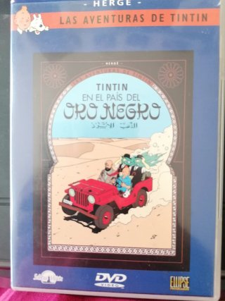 DVD Las Aventuras de Tintin: El País del Oro Negro