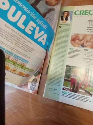 Lote revistas antiguas paternidad - Crecer Feliz