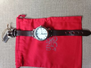 Reloj Uno de 50 Marrón y Plateado