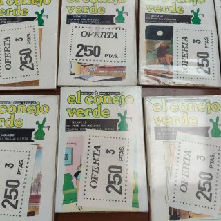 Lote de 33 comic el conejo verde nuevos