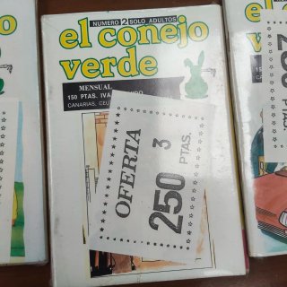 Lote de 33 comic el conejo verde nuevos