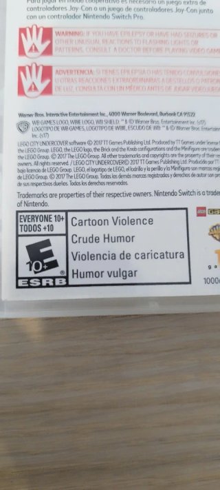 LEGO City Undercover Nintendo Switch