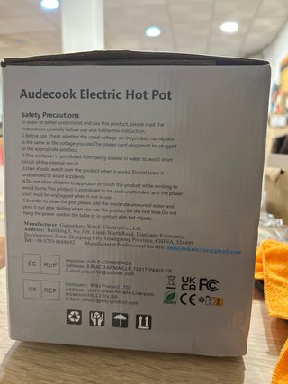 Olla Eléctrica Multifunción Audecook