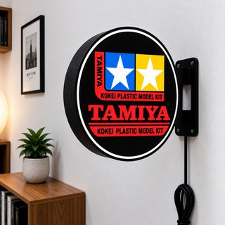 Cartel luminoso Tamiya Kokei Plastic Model Kit