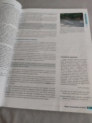 Historia de la filosofía, 2 Bachillerato