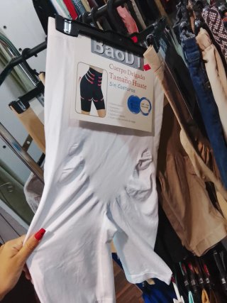 Faja BaoDi Talla Única Negra Sin Costuras