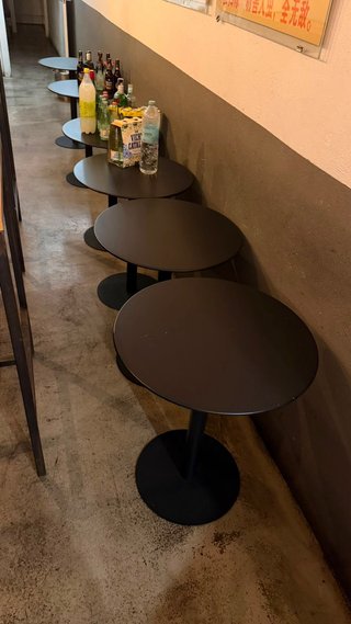 Mesas redondas para bar