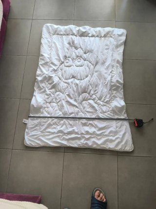 Edredón/almohada para Cuna 120x88cm Blanco