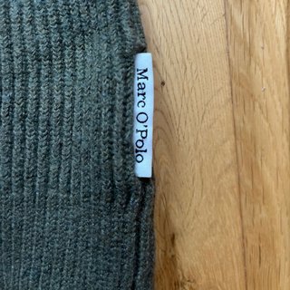 Jersey Marc O'Polo Verde Punto Grueso Vintage M