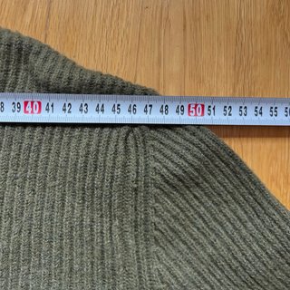 Jersey Marc O'Polo Verde Punto Grueso Vintage M