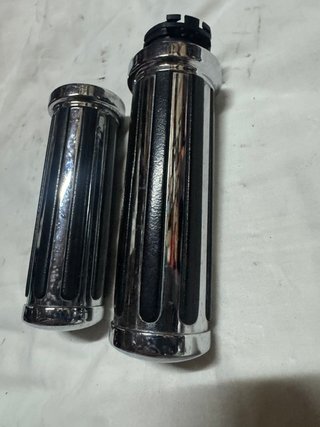 Harley Davidson pareja de puños usado cromados