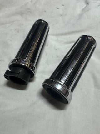 Harley Davidson pareja de puños usado cromados